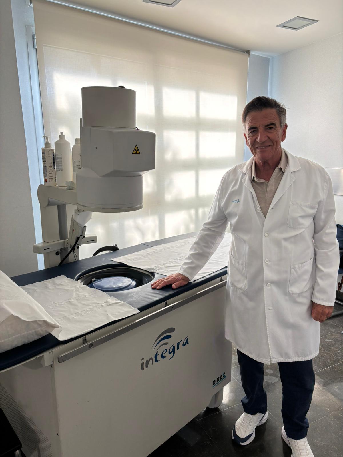 Dr Munoz with Integra